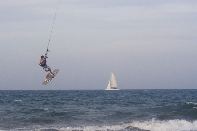 Volando con la cometa